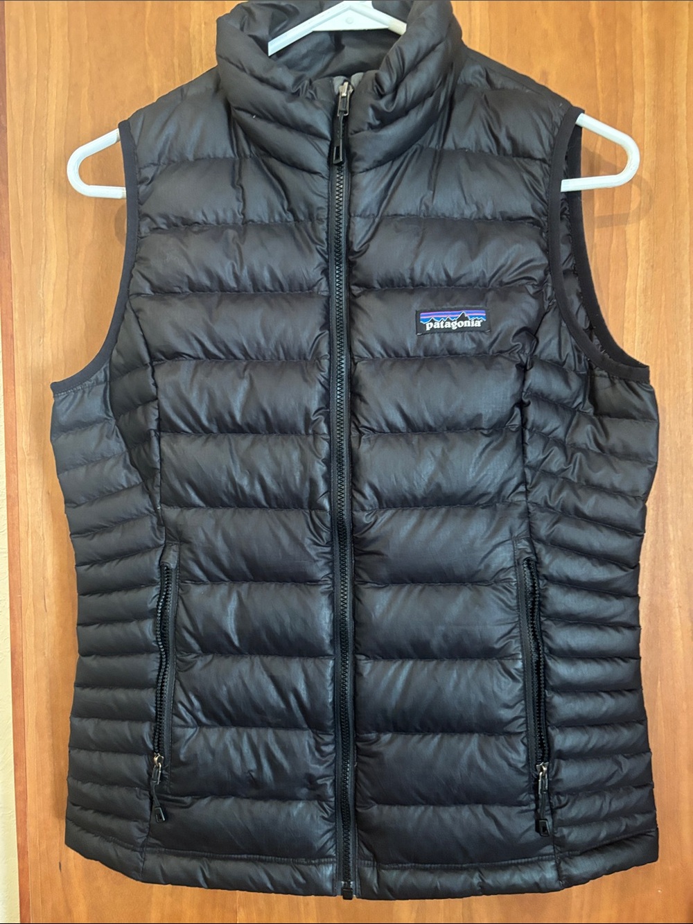 Patagonia Black Quilted Down Vest
